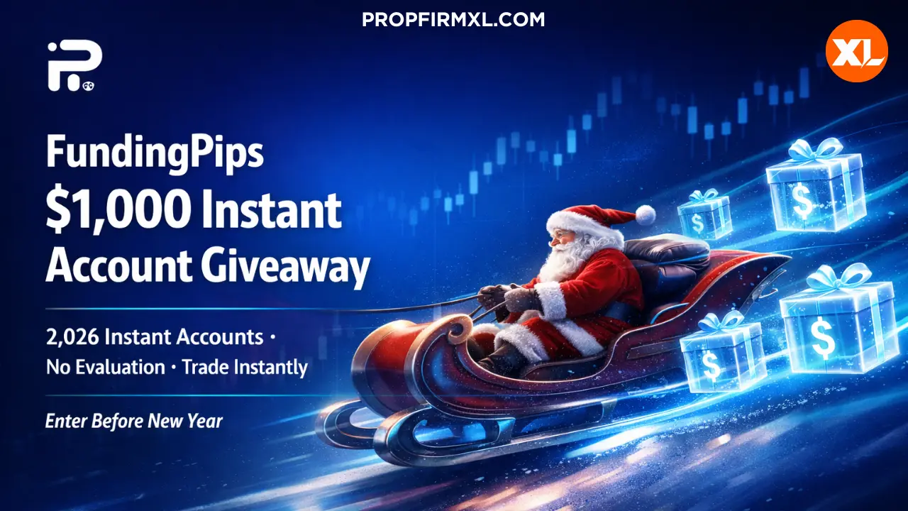 FundingPips $1,000 Instant Account Giveaway