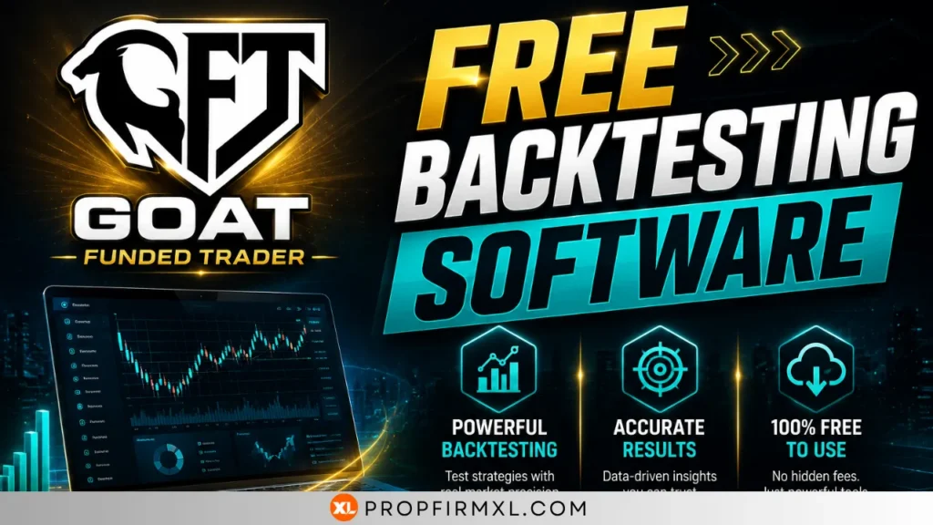 Goat Funded Trader Free Backtesting Software 2026 Complete Features & Strategy Guide